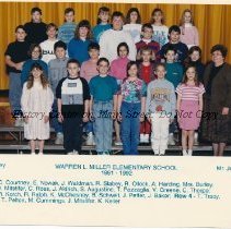 Fifth Grade Classes 1991-1992